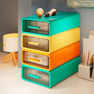 Drawer Type Desktop Storage Box Multifunctional Office Desk Storage Box Organizing Storage Box Dormitory Storage Box